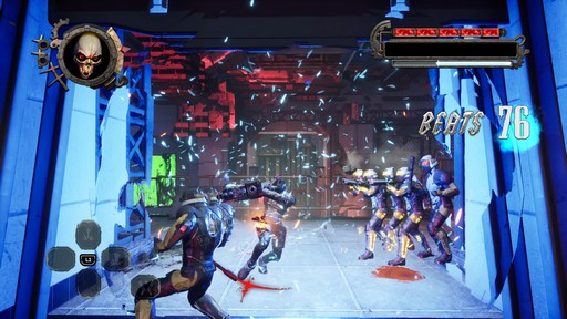 画像ギャラリー No.017のサムネイル画像 / ［プレイレポート］新アクションでゲーム性がアップした「GUNGRAVE G.O.R.E」。二丁拳銃と棺桶を武器に破壊の嵐を巻き起こせ！