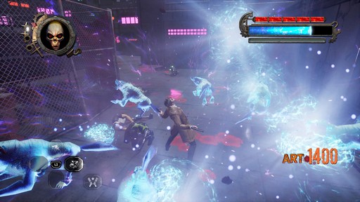 画像ギャラリー No.023のサムネイル画像 / ［プレイレポート］新アクションでゲーム性がアップした「GUNGRAVE G.O.R.E」。二丁拳銃と棺桶を武器に破壊の嵐を巻き起こせ！