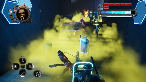 画像ギャラリー No.031のサムネイル画像 / ［プレイレポート］新アクションでゲーム性がアップした「GUNGRAVE G.O.R.E」。二丁拳銃と棺桶を武器に破壊の嵐を巻き起こせ！