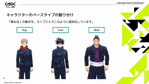 画像ギャラリー No.009のサムネイル画像 / 「呪術廻戦 ファントムパレード」における「会話シーンを飽きさせない画作り」に関する解説がなされた,サムザップのセッションをレポート