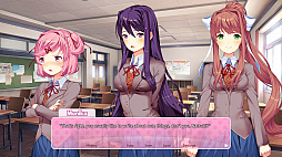 画像ギャラリー No.005のサムネイル画像 / 「Doki Doki Literature Club Plus!」が日本語をサポートして6月30日にリリース。恋愛シムのようなサイコホラー