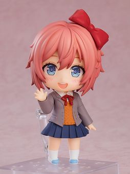 画像ギャラリー No.001のサムネイル画像 / バグ顔も付属。「ドキドキ文芸部！」，デフォルメフィギュア「ねんどろいど サヨリ」を2024年5月に発売