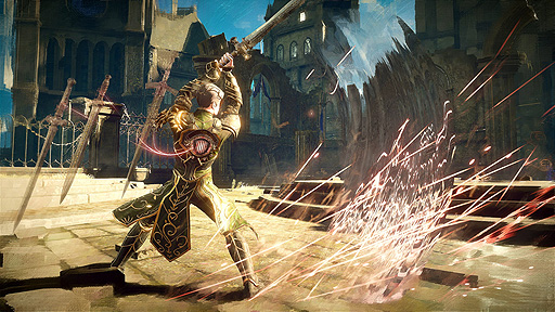 画像ギャラリー No.002のサムネイル画像 / 「BABYLON'S FALL」のPlayStation向け先行体験版が本日登場。オンラインマルチプレイ,製品版へのデータ引き継ぎにも対応