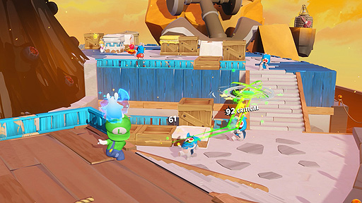 画像ギャラリー No.017のサムネイル画像 / Switch「マリオ＋ラビッツ最新作（仮称）」の最新画像が公開。闇の力を持つ巨大な敵から星を救うため，マリオとラビッツが宇宙を旅する