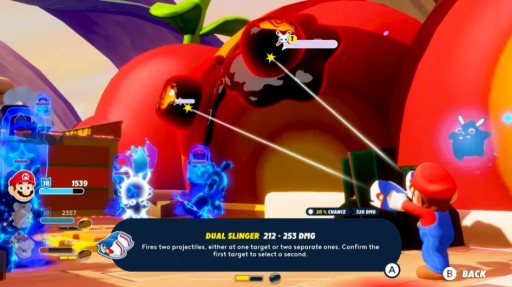 画像ギャラリー No.010のサムネイル画像 / Switch「マリオ+ラビッツ ギャラクシーバトル」の最新ゲームプレイ映像が公開。DLCではレイマンとのコラボも明らかに