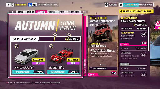 画像ギャラリー No.007のサムネイル画像 / 「Forza Horizon 5」の強化されたキャラクターカスタマイズ要素やシーズンイベントを紹介するトークセッション第9弾が公開
