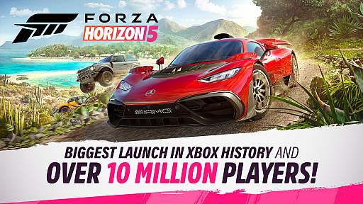 画像ギャラリー No.001のサムネイル画像 / 「Forza Horizon 5」，発売初週に1000万プレイヤーがプレイ。Xbox史上最大のローンチに