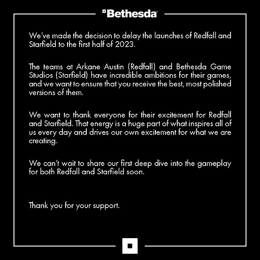画像ギャラリー No.001のサムネイル画像 / Bethesda Softworks,「Redfall」と「Starfield」の発売時期を2023年に延期