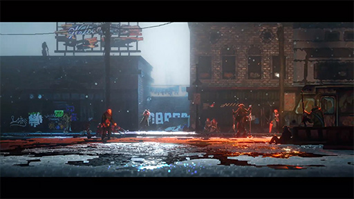 画像ギャラリー No.003のサムネイル画像 / ［E3 2021］ドット絵の美しい2.5Dアクション「REPLACED」が2022年にリリース。人体に閉じ込められたAIの戦いを描く