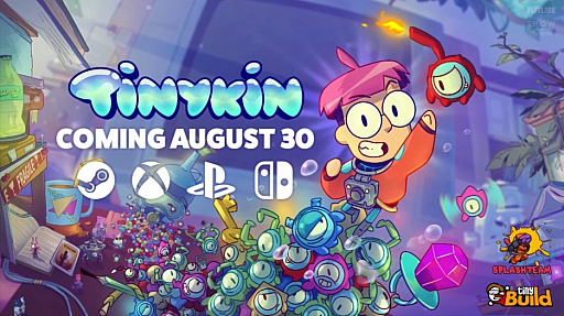 画像ギャラリー No.001のサムネイル画像 / 「Tinykin」の発売日が2022年8月30日に決定。不思議な生物“タイニーキン”たちと協力して謎を解いていくパズルアクションADV