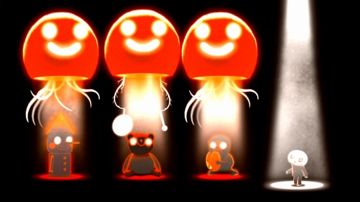 画像ギャラリー No.005のサムネイル画像 / 「Happy Game」が本日リリース。独創的なアートが特徴のAmanita Designが贈る,ハッピー“ではない”夢がテーマのホラーアドベンチャー