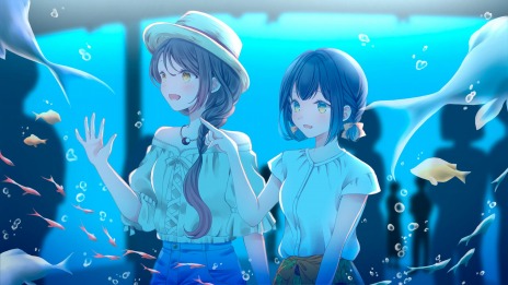 画像ギャラリー No.005のサムネイル画像 / 新作百合ADV「ツユチル・レター〜海と栞に雨音を〜」が2021年初夏に発売。ヒロイン演じる門脇舞以さん＆倉知玲鳳さんへのインタビューが公開