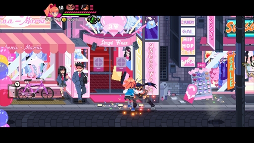 画像ギャラリー No.008のサムネイル画像 / ［プレイレポ］JKコンビが大暴れ！「熱血硬派くにおくん外伝 リバーシティガールズ2」はバトルに食べ歩き，システムも前作からパワーアップ