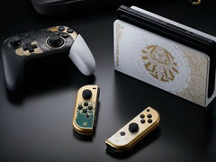 Switch本体「ゼルダの伝説 ティアーズ オブ ザ キングダム」エディション（有機ELモデル），4月29日発売。Proコントローラーとキャリングケースは5月12日に