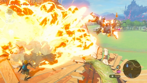 画像ギャラリー No.002のサムネイル画像 / 「ゼルダの伝説 ティアーズ オブ ザ キングダム」の最新ゲームプレイ動画から,リンクの新たな4つの力をチェックしてみた