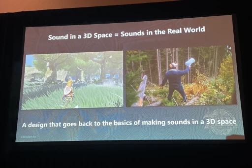 画像ギャラリー No.029のサムネイル画像 / ［GDC 2024］「ゼルダの伝説　ティアーズ オブ ザ キングダム」の自由な遊びは，現実的な物理のルールで世界ができていたからだった