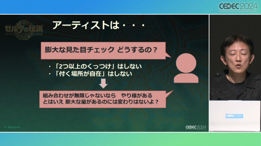 画像ギャラリー No.016のサムネイル画像 / 「ゼルダの伝説　ティアーズ オブ ザ キングダム」のスクラビルドはいかにして生まれたか。そこには“準備のための準備”があった［CEDEC 2024］