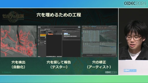 画像ギャラリー No.037のサムネイル画像 / “トーレルーフ”の裏側で何があったのか。「ティアーズ オブ ザ キングダム」開発陣が語る，一貫した実装と効率化の重要性［CEDEC 2024］