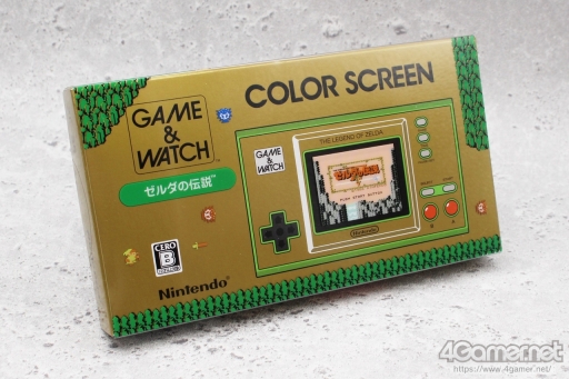 画像ギャラリー No.001のサムネイル画像 / 「ゲーム＆ウオッチ ゼルダの伝説」を“1989年のGame & Watch ZELDA”とともに遊ぶ。新世代G&Wは，時計としての使いやすさにも満足