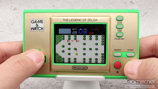 画像ギャラリー No.023のサムネイル画像 / 「ゲーム＆ウオッチ ゼルダの伝説」を“1989年のGame & Watch ZELDA”とともに遊ぶ。新世代G&Wは，時計としての使いやすさにも満足