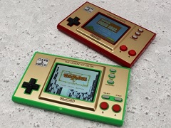 「ゲーム＆ウオッチ ゼルダの伝説」を“1989年のGame & Watch ZELDA”とともに遊ぶ。新世代G&Wは，時計としての使いやすさにも満足
