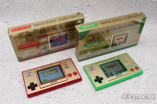 画像ギャラリー No.039のサムネイル画像 / 「ゲーム＆ウオッチ ゼルダの伝説」を“1989年のGame & Watch ZELDA”とともに遊ぶ。新世代G&Wは，時計としての使いやすさにも満足