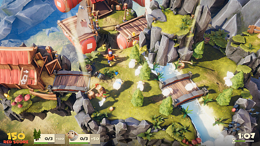 画像ギャラリー No.002のサムネイル画像 / 森で働く人々を描くカジュアルなゲーム，「Lumberhill」のローンチトレイラー公開