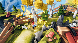 画像ギャラリー No.002のサムネイル画像 / 「Lumberhill」のSwitch版が本日リリースに。カオスなマルチプレイを楽しもう