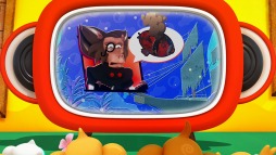 画像ギャラリー No.005のサムネイル画像 / 「たべごろ！スーパーモンキーボール 1＆2リメイク」のストーリームービーが公開。アイアイ達は“マッドヒヒ博士”追って100以上のステージに挑む