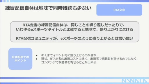 画像ギャラリー No.030のサムネイル画像 / ［CEDEC 2022］RTA走者が語る，RTAを使ったプロモーションの活用事例。ポイントはコミュニティ文化の理解にアリ？