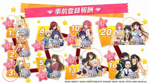 画像ギャラリー No.006のサムネイル画像 / 「彼女、お借りします ヒロインオールスターズ」,ドリームヒロインオールスターズイベントが開催