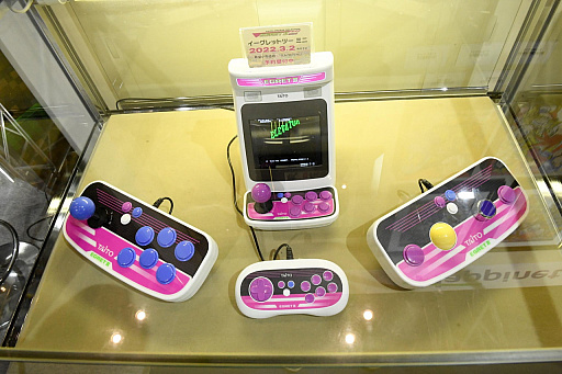 画像ギャラリー No.001のサムネイル画像 / ［TGS 2021］タイトーが「EGRET II mini」をプレイアブル出展。快適なプレイを約束するこだわりの設計をデモ機で確認した