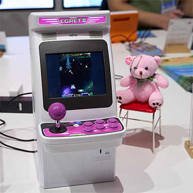 画像ギャラリー No.009のサムネイル画像 / AI採用で液晶テレビでも利用できるガンコンやHDMIパススルー出力対応の小型ディスプレイを展示する達成電器ブース［TGS2024］