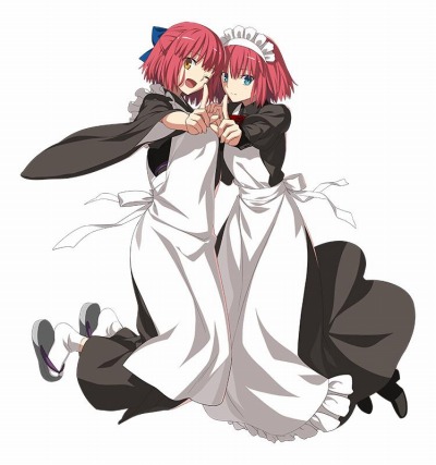 画像ギャラリー No.007のサムネイル画像 / 「MELTY BLOOD: TYPE LUMINA」にタッグで戦う双子の姉妹“翡翠＆琥珀”が参戦。カラーカスタマイズの情報が公開に