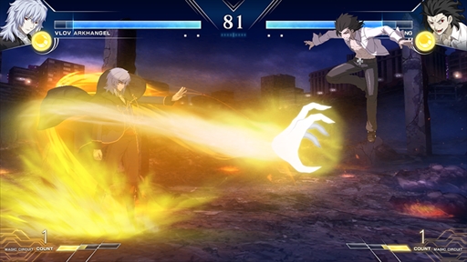 画像ギャラリー No.009のサムネイル画像 / 「MELTY BLOOD: TYPE LUMINA」にヴローヴ・アルハンゲリが参戦。多彩な飛び道具で相手を寄せ付けないバトルスタイル