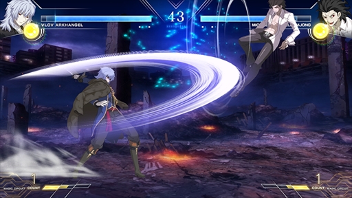 画像ギャラリー No.011のサムネイル画像 / 「MELTY BLOOD: TYPE LUMINA」にヴローヴ・アルハンゲリが参戦。多彩な飛び道具で相手を寄せ付けないバトルスタイル