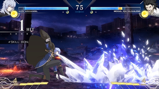 画像ギャラリー No.014のサムネイル画像 / 「MELTY BLOOD: TYPE LUMINA」にヴローヴ・アルハンゲリが参戦。多彩な飛び道具で相手を寄せ付けないバトルスタイル