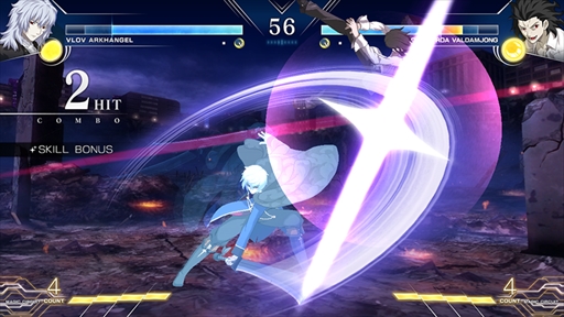 画像ギャラリー No.022のサムネイル画像 / 「MELTY BLOOD: TYPE LUMINA」にヴローヴ・アルハンゲリが参戦。多彩な飛び道具で相手を寄せ付けないバトルスタイル