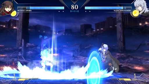 画像ギャラリー No.024のサムネイル画像 / 「MELTY BLOOD: TYPE LUMINA」にヴローヴ・アルハンゲリが参戦。多彩な飛び道具で相手を寄せ付けないバトルスタイル
