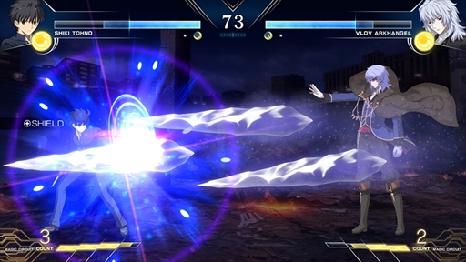 画像ギャラリー No.026のサムネイル画像 / 「MELTY BLOOD: TYPE LUMINA」にヴローヴ・アルハンゲリが参戦。多彩な飛び道具で相手を寄せ付けないバトルスタイル