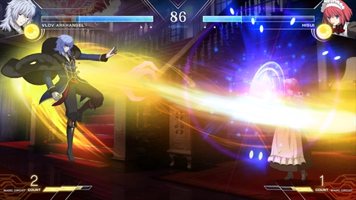画像ギャラリー No.018のサムネイル画像 / 「MELTY BLOOD: TYPE LUMINA」プレイレポートをお届け。対戦のキモとなる新システムと読み合い，キャラごとの基本コンボも掲載