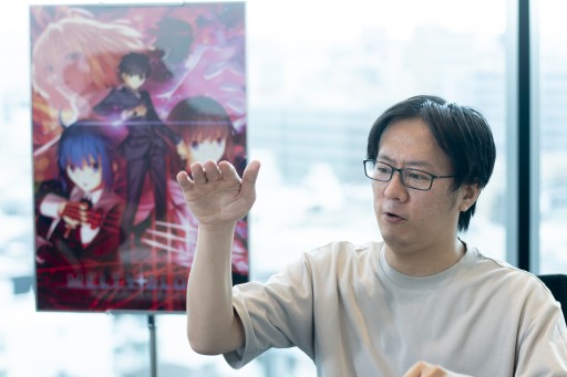 画像ギャラリー No.017のサムネイル画像 / 「MELTY BLOOD: TYPE LUMINA」開発者インタビュー。フランスパンのなりたのぶや氏と芹沢鴨音氏に,10年越しの思いを聞いた