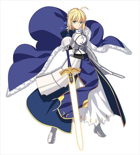 画像ギャラリー No.005のサムネイル画像 / 「MELTY BLOOD: TYPE LUMINA」にFateシリーズからセイバーが参戦。リーチとスピードを生かした真っ向勝負を得意とするキャラクター