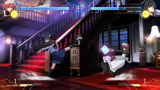 画像ギャラリー No.041のサムネイル画像 / 「MELTY BLOOD: TYPE LUMINA」にFateシリーズからセイバーが参戦。リーチとスピードを生かした真っ向勝負を得意とするキャラクター