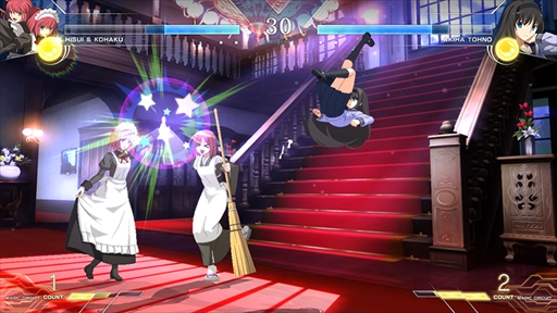 画像ギャラリー No.045のサムネイル画像 / 「MELTY BLOOD: TYPE LUMINA」にFateシリーズからセイバーが参戦。リーチとスピードを生かした真っ向勝負を得意とするキャラクター