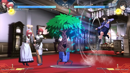 画像ギャラリー No.046のサムネイル画像 / 「MELTY BLOOD: TYPE LUMINA」にFateシリーズからセイバーが参戦。リーチとスピードを生かした真っ向勝負を得意とするキャラクター
