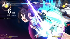 画像ギャラリー No.015のサムネイル画像 / 「MELTY BLOOD: TYPE LUMINA」，新キャラクター“牛若丸”の詳細とバトル映像を公開。多彩な移動技と派生でガードを揺さぶるスピードキャラ