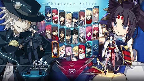 画像ギャラリー No.015のサムネイル画像 / 「MELTY BLOOD: TYPE LUMINA」，追加キャラクター第4弾“巌窟王”と“牛若丸”を本日実装。累計販売本数が35万本を突破