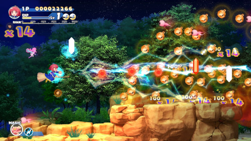 画像ギャラリー No.006のサムネイル画像 / 「コットンロックンロール」，PC（Steam）版を2023年1月6日に発売。美少女横スクロールSTG“コットン”シリーズの30周年記念作品