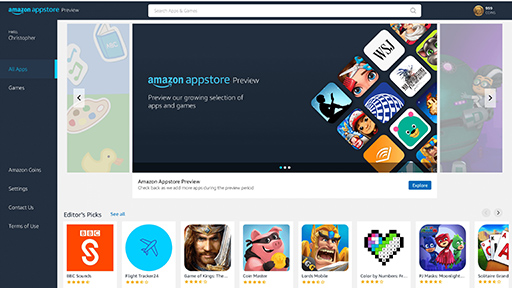 画像ギャラリー No.002のサムネイル画像 / Windows 11にAndroidアプリを導入する「Amazon Appstore」プレビュー版が2022年内に日本でも提供開始へ